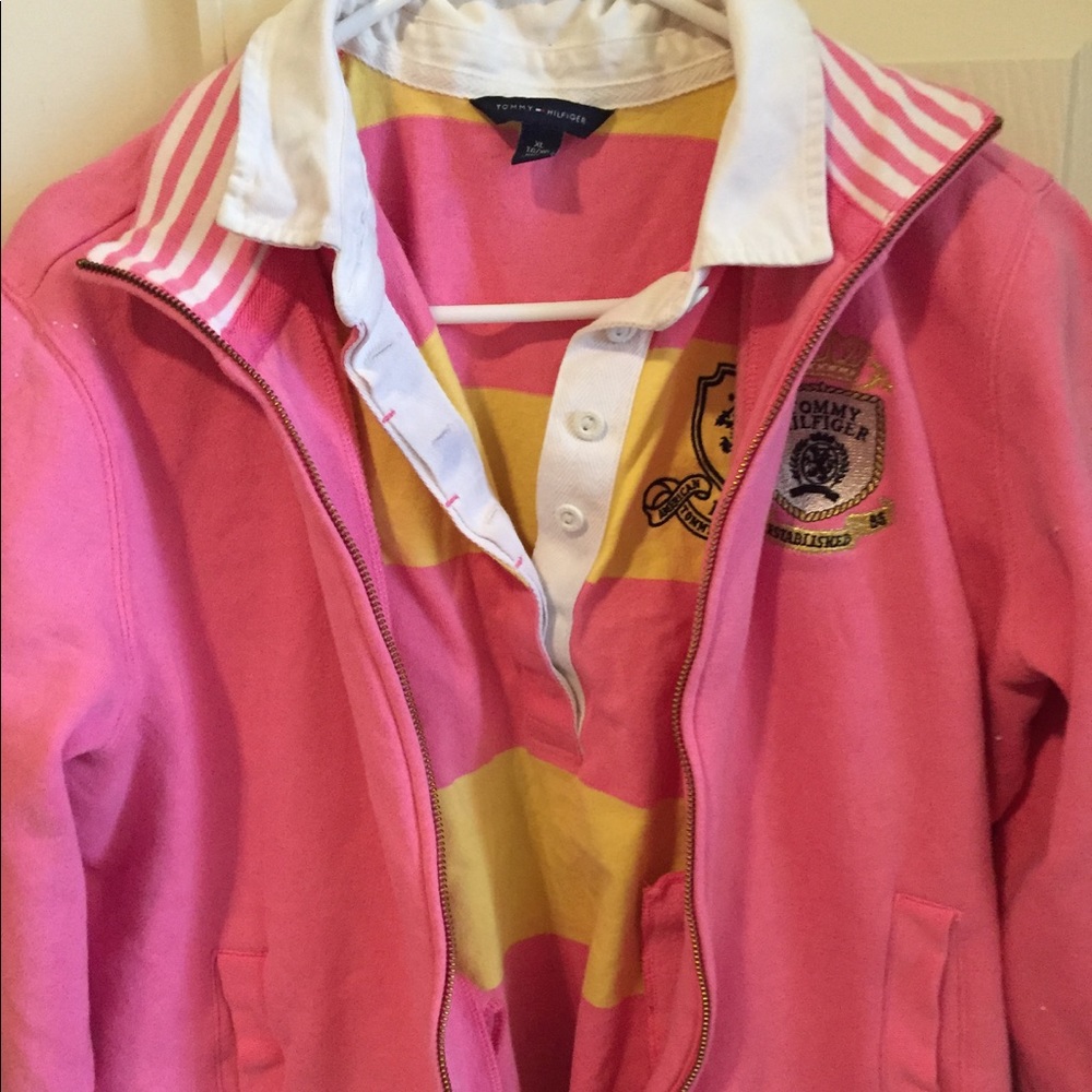 Tommy Hilfiger jacket and matching polo shirt